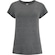 Camiseta Feminina Oxer Manga Curta Cord CINZA MESCLA