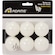 Kit de Bola de Tênis de Mesa Adams 6 Unidades BRANCO