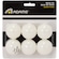 Kit de Bola de Tênis de Mesa Adams 6 Unidades BRANCO