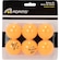 Kit de Bola de Tênis de Mesa Adams 6 Unidades LARANJA