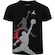 Camiseta Infantil Jordan Nike Gradient Stacked Jupman PRETO
