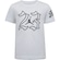 Camiseta Jordan Infantil Nike MVP Jumpman 23 BRANCO