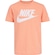 Camiseta Nike Futura Evergreen Infantil BRANCO/LARANJA CLA