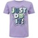 Camiseta Nike Infantil Bubble Just Do It Lilas