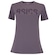 Camiseta Feminina ASICS Manga Curta Logo Treino ROXO