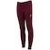 Calça Legging Infantil ASICS Elástico Logo VINHO