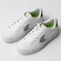 Tênis Cariuma Salva White Leather Black Logo BRANCO/PRETO
