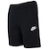 Bermuda Juvenil Nike Sportswear Club Fleece LBR PRETO