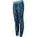 Calça Legging Juvenil Nike Pro Dri-fit Tight Sport All Over Print AZUL ESC/AZUL CLA