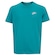 Camiseta Juvenil Nike Manga Curta Sportswear Embroidered Future AZUL