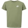Camiseta Juvenil Nike Manga Curta Sportswear Embroidered Future VERDE