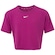Camiseta Infantil Nike Manga Curta Dri-Fit One Loose S ROXO