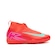 Chuteira Society Nike Mercurial Zoom Superfly 10 Academy Júnior ROSA/VERDE CLA