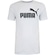 Camiseta Masculina Puma Manga Curta ESS Tee Logo BRANCO