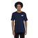 Camiseta Masculina Puma Manga Curta Small Logo ESS AZUL ESCURO