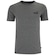 Camiseta Masculina Puma Manga Curta Small Logo ESS CINZA ESCURO/BRANCO