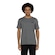Camiseta Masculina Puma Manga Curta Small Logo ESS CINZA ESCURO/BRANCO