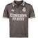 Camisa Polo do Real Madrid III 24/25 adidas Infantil Torcedor CINZA