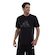 Camiseta Masculina adidas Manga Curta Logo Camuflado PRETO