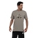 Camiseta Masculina adidas Manga Curta Logo Camuflado CINZA