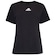 Camiseta Feminina adidas Manga Curta Small Logo PRETO