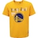 Camiseta do Golden State Warriors NBA Juvenil N0198 Collage LARANJA