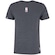 Camiseta Masculina NBA Manga Curta Core Logoman PRETO MESCLA