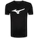 Camiseta Masculina Mizuno Manga Curta Run Spark PRETO/BRANCO