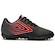 Chuteira Society Umbro Warskin Júnior PRETO/VERMELHO