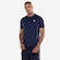 Camiseta Masculina Fila Manga Curta Tennis Mach Azul Esc/Amarelo