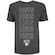 Camiseta do Brooklyn Nets NBA Masculina NB957 Contour CINZA ESCURO