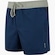 Bermuda Masculina Oxer Swim Liso Contraste AZUL ESCURO