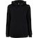 Blusa de Moletom Feminina Oxer com Capuz Canguru PRETO