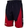 Bermuda Masculina Adams Basquete Dry AZUL ESC/VERMELHO