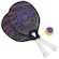 Kit Beach Tennis Adams 2 Raquetes com Bolinha Unissex PRETO/ROXO