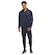 Conjunto de Agasalho Masculino ASICS Interlock Bolso Fusionado AZUL ESCURO