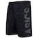 Bermuda Shibori Logo Estourado ASICS Masculina PRETO