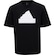 Camiseta Juvenil adidas Manga Curta Future Icon PRETO/BRANCO