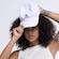 Boné Aba Curva Converse Strapback Lock Up Baseball BRANCO