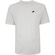 Camiseta Nike Manga Curta Sportswear Tee Club Max BRANCO