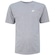 Camiseta Nike Manga Curta Sportswear Tee Club Max CINZA CLARO