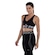 Top Fitness com Bojo Removível Nike Média Sustentação Indy Plung Bra Bold Adulto PRETO