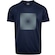 Camiseta Infantil Oxer Manga Curta Treino Estampada AZUL ESCURO