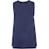 Camiseta Regata Feminina Oxer Alongada AZUL ESCURO