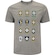 Camiseta do Brasil CBF Masculina Evolução CINZA MESCLA