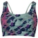 Top Fitness sem Bojo Oxer Média Sustentação Print Animal Color Adulto VERDE CLA/ROXO