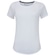 Camiseta Feminina Under Armour Manga Curta Streaker Run BRANCO/CINZA ESC