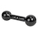 Halter Oxer Emborrachado - 2 Kg PRETO