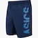 Bermuda Masculina ASICS Logo Estourado AZUL ESCURO