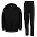 Conjunto de Agasalho Infantil ASICS Interlock Aberto PRETO